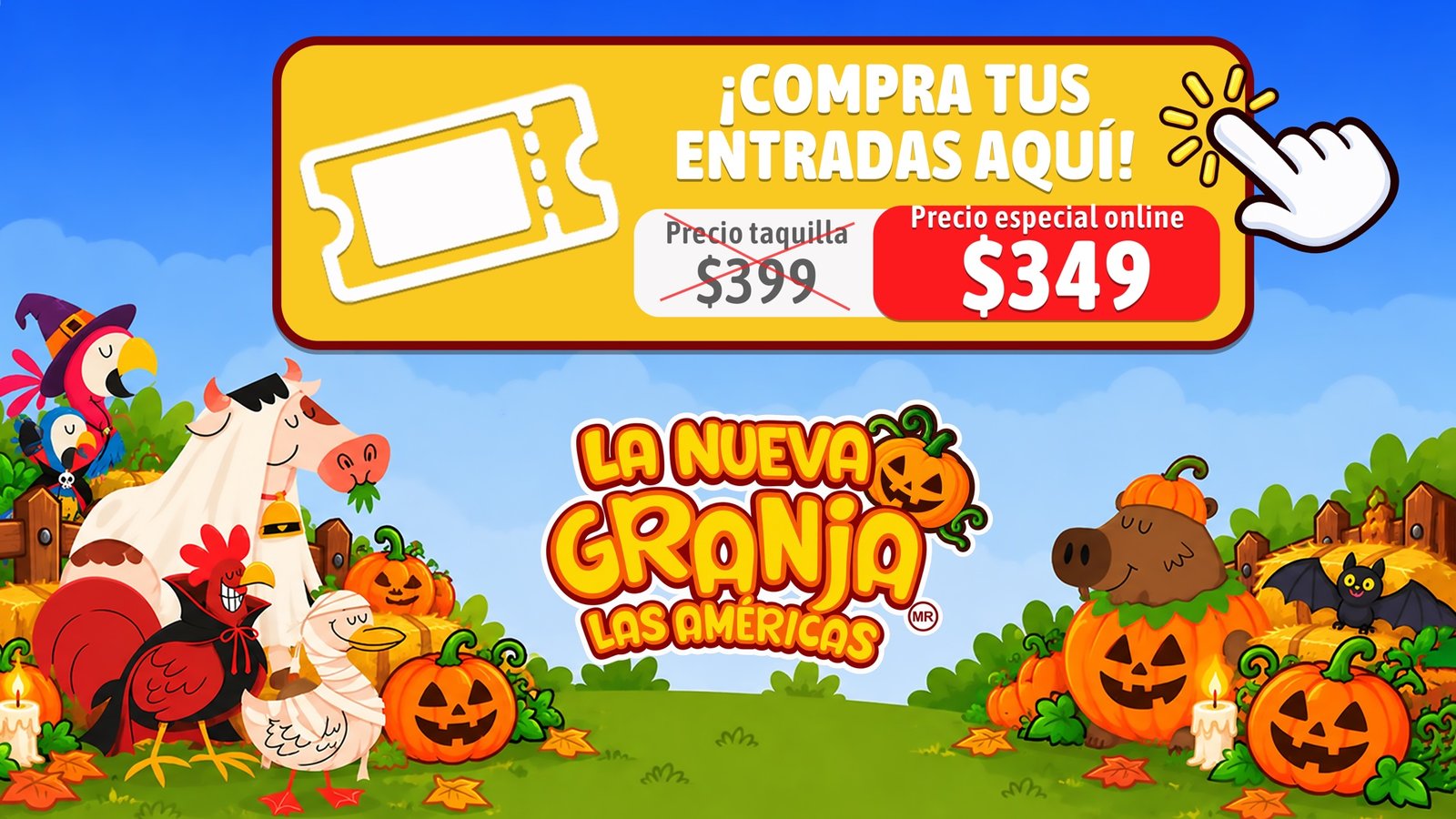 Compra tus entradas - Precio especial online $349