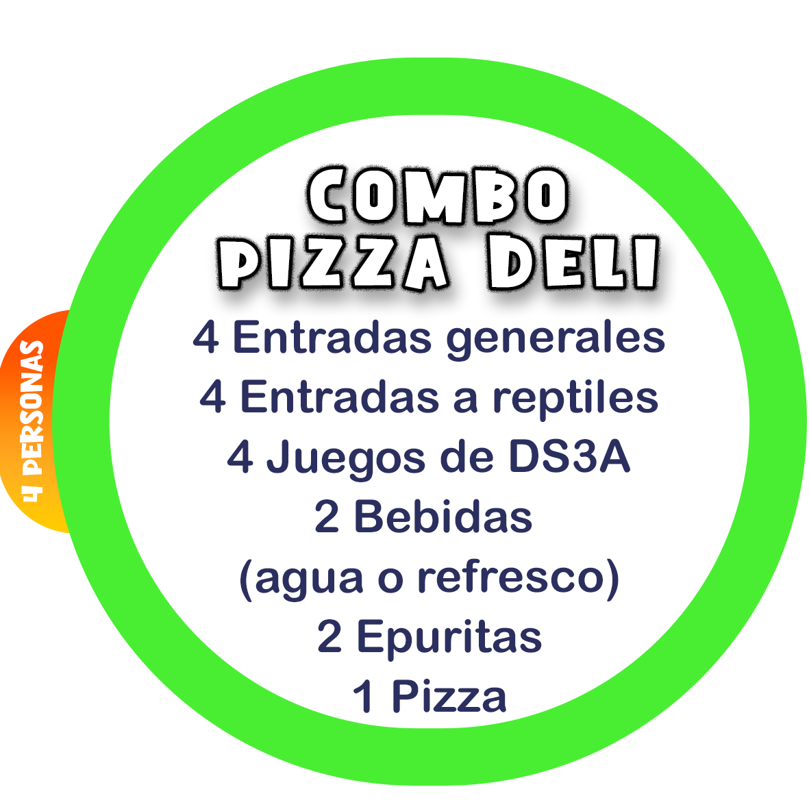 Combo Pizza Deli Granja las Américas